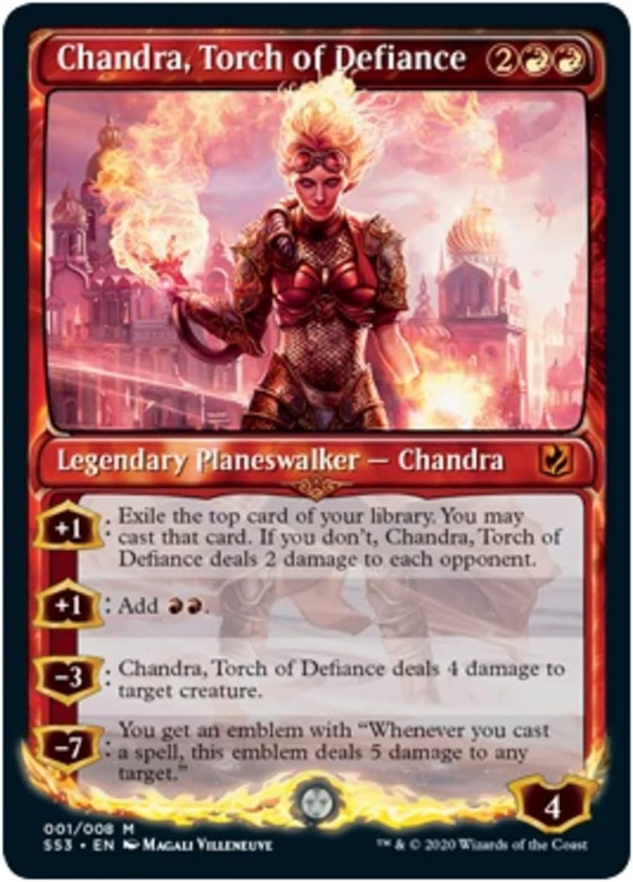 Magic The Gathering MTG Signature Spellbook Chandra EN