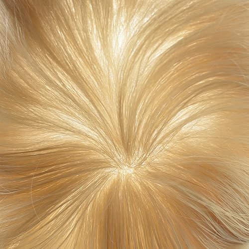 Miniatura 3 de RESHE Toupee para hombres sistema de reemplazo de cabello humano europeo para hombre, postizos y tupés completo encaje francés para hombres, pieza