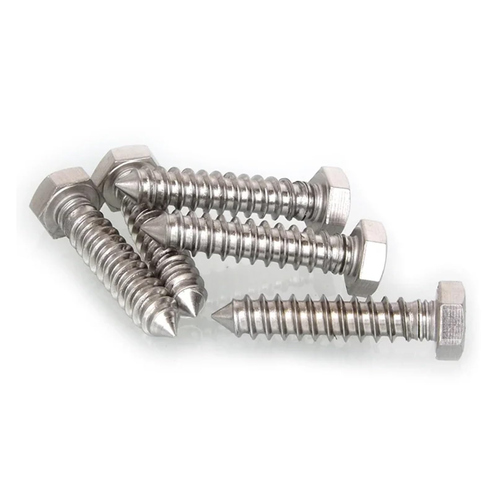 Square Head Set Screw, Cup Point, 3/8-16 x 2