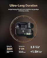 Vista 7 de Hollyland Lark MAX 2 Micrófono inalámbrico para iPhone/cámara/Android, cancelación de ruido AI, monitoreo inalámbrico, audio de cadena completa