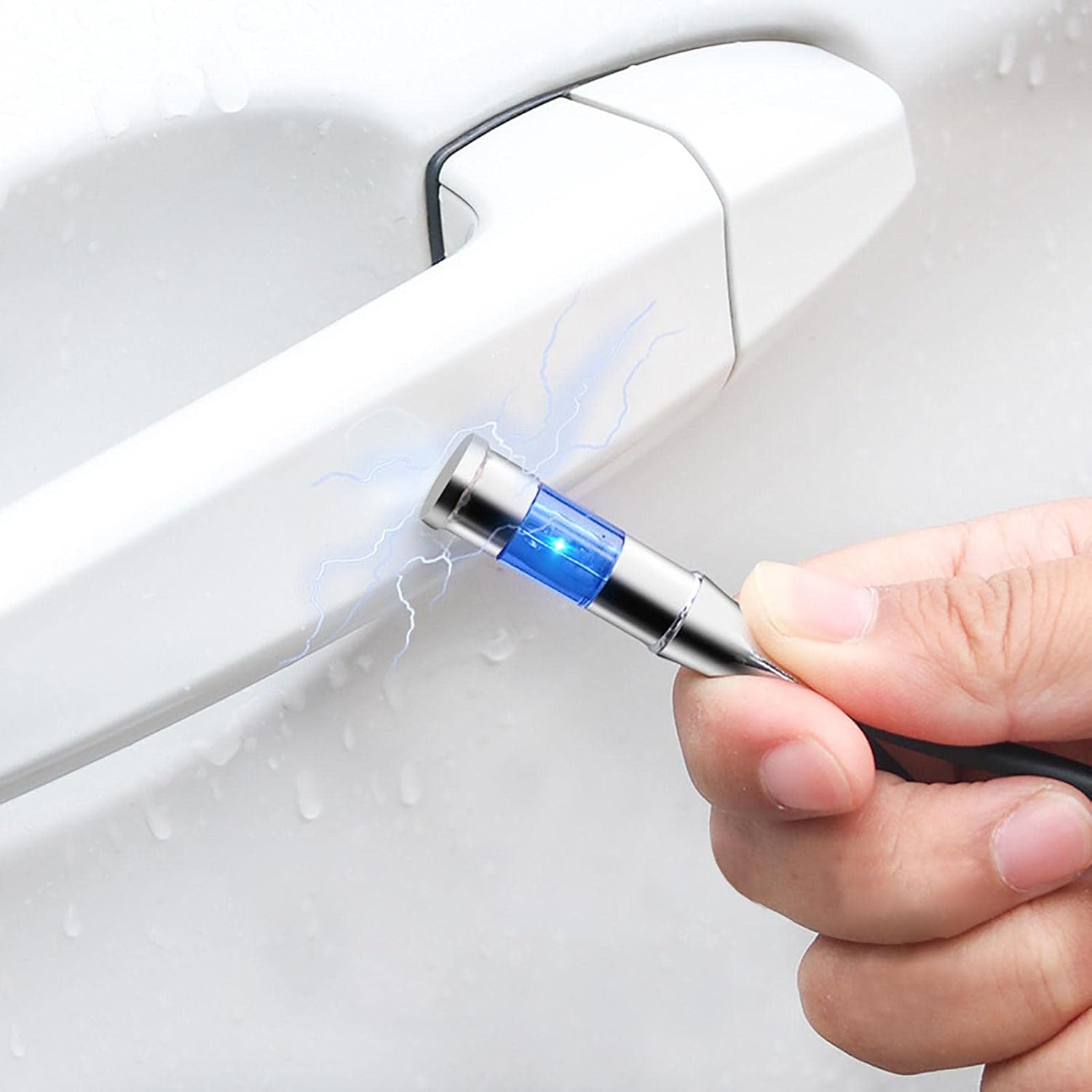 静電気除去 キーホルダー 帯電防止キーホルダー スタティックエリミネーター スタティックディスチャージャー 車用 キーケース タッチタイプ車両スタティックエリミネーター スティック 入り 最適な材料 静電ディスチャージャーキーホルダー カースタティック人体静電気