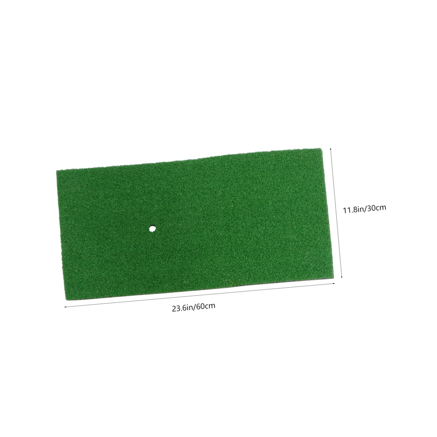 FOYTOKI Indoor Golf Chipping Mats Practice Mats Set Portable Easy to Clean (2 Pack 30x60cm)