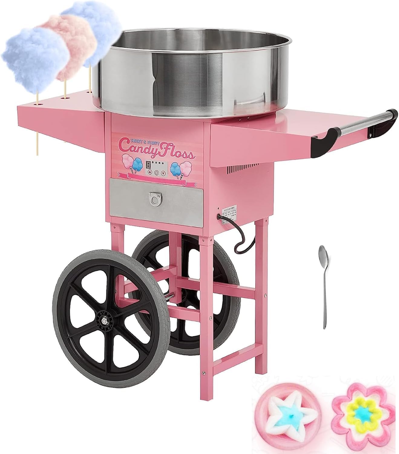 Amazon.com: 1200W 120V Electric Candy Cotton Machine for