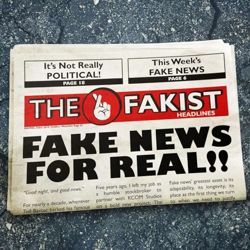 The Fakist Headlines Podcast Por Do Anything Media arte de portada