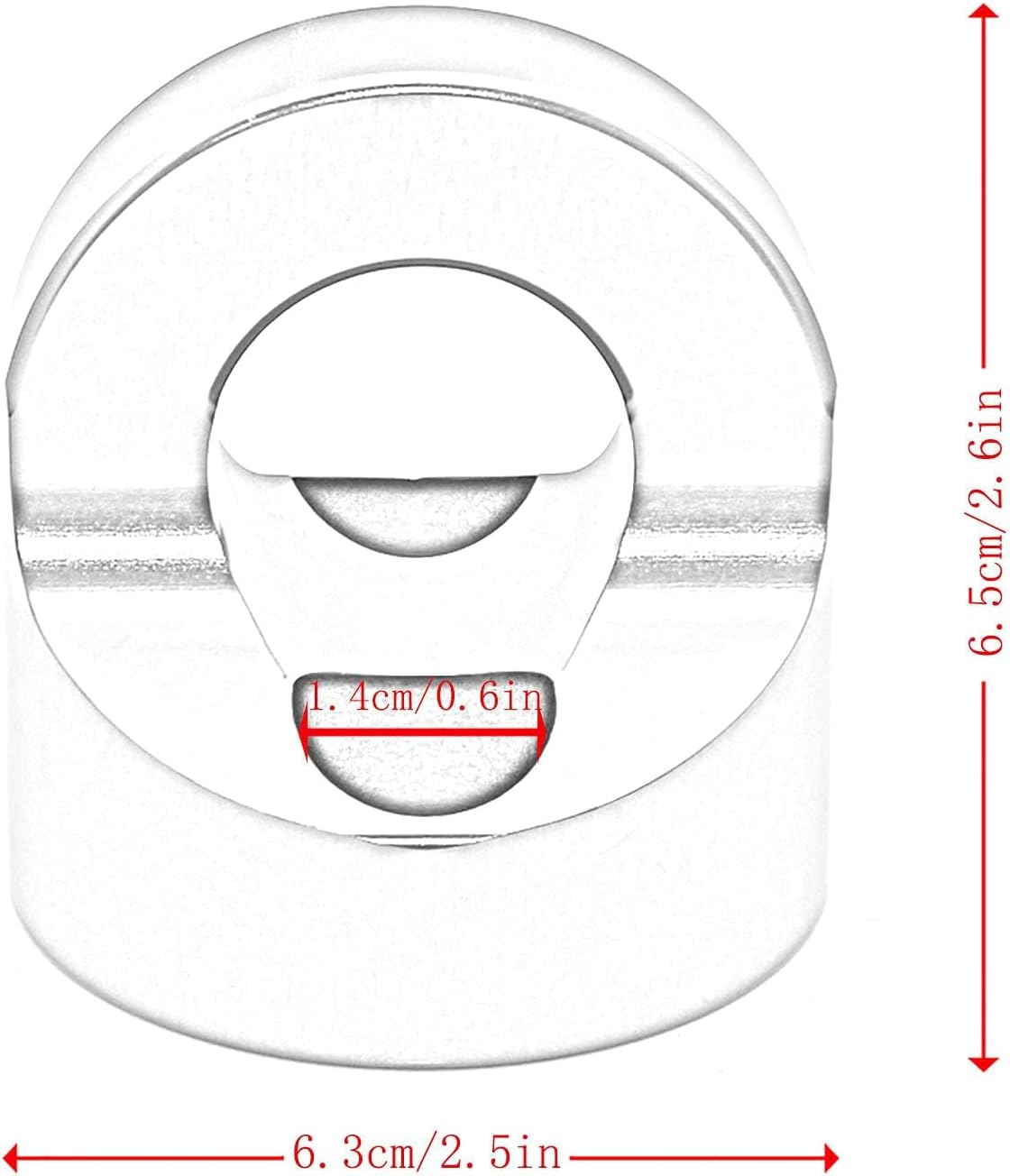 Front Tow Hook Billet Aluminum Tie Anchor Towing Hooks for Polaris RZR Turbo XP 4 1000 2014 2015 2016 2017 2018 2019 2020(Blue)