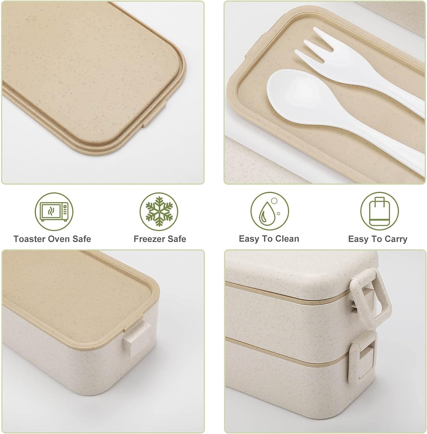 Amazon | ぽむぽむプリン 弁当箱 ランチボックス 二段 ふわっと盛れる