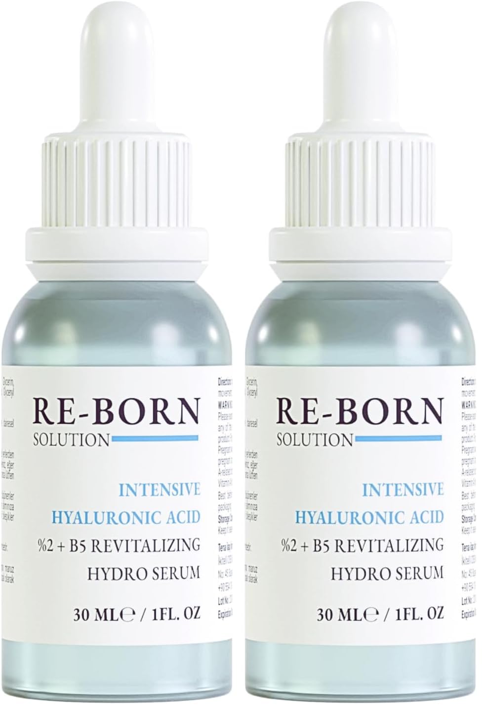Intensive Hyaluronic Acid%2 + B5 Revitalizing Hydro Serum, 30 ml (2 paketi)