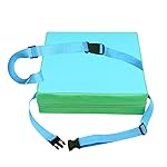 Sunmall Toddler Booster Seat for Dining Table,Chair Increasing Cushion for Baby Kids,Portable Dismountable Adjustable Highchair Booster (Blue+ Green)