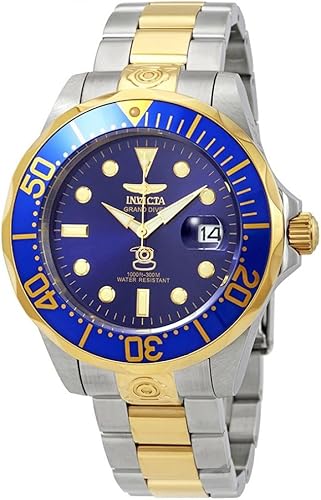 Invicta - Reloj automático Grand Diver de acero inoxidable para hombre
