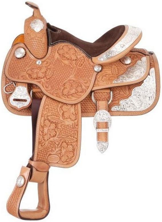 Silver Royal Youth Challenger Silver Show Saddle