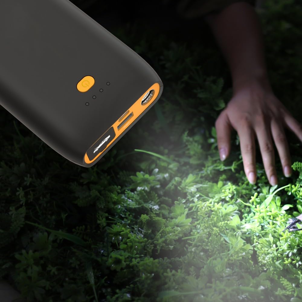 Avviatore d'emergenza 800A + Power Bank + Torcia