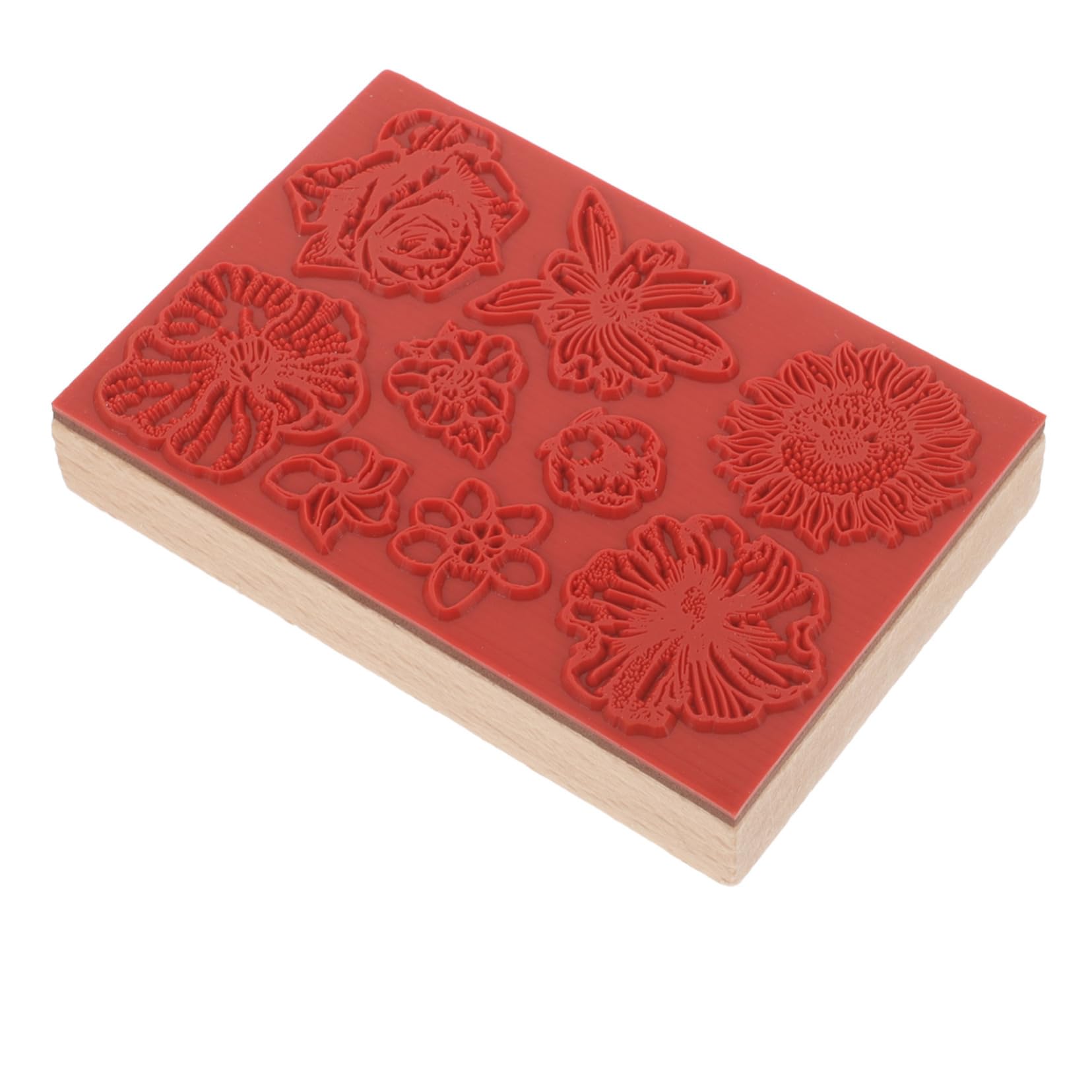 OSALADI 5 Pièces décoratif scrapbooking livre de timbres du Japon dapeur de gaufrage mignon décoration tampon de journal décoratif tampon de fabrication Gel de silice