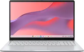 ASUS CX15 39.6 cm FHD IPS Chromebook Laptop Intel Celeron N4500 4GB RAM 128GB eMMC Cinza puro
