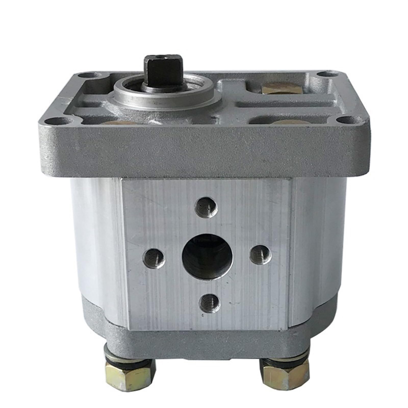 Pompe à engrenages Pompe à huile hydraulique CBT-F310 F314 F306 F320 F325 F316 Bride Port d'huile YIJIAN(CBT-F310,Flat Key)