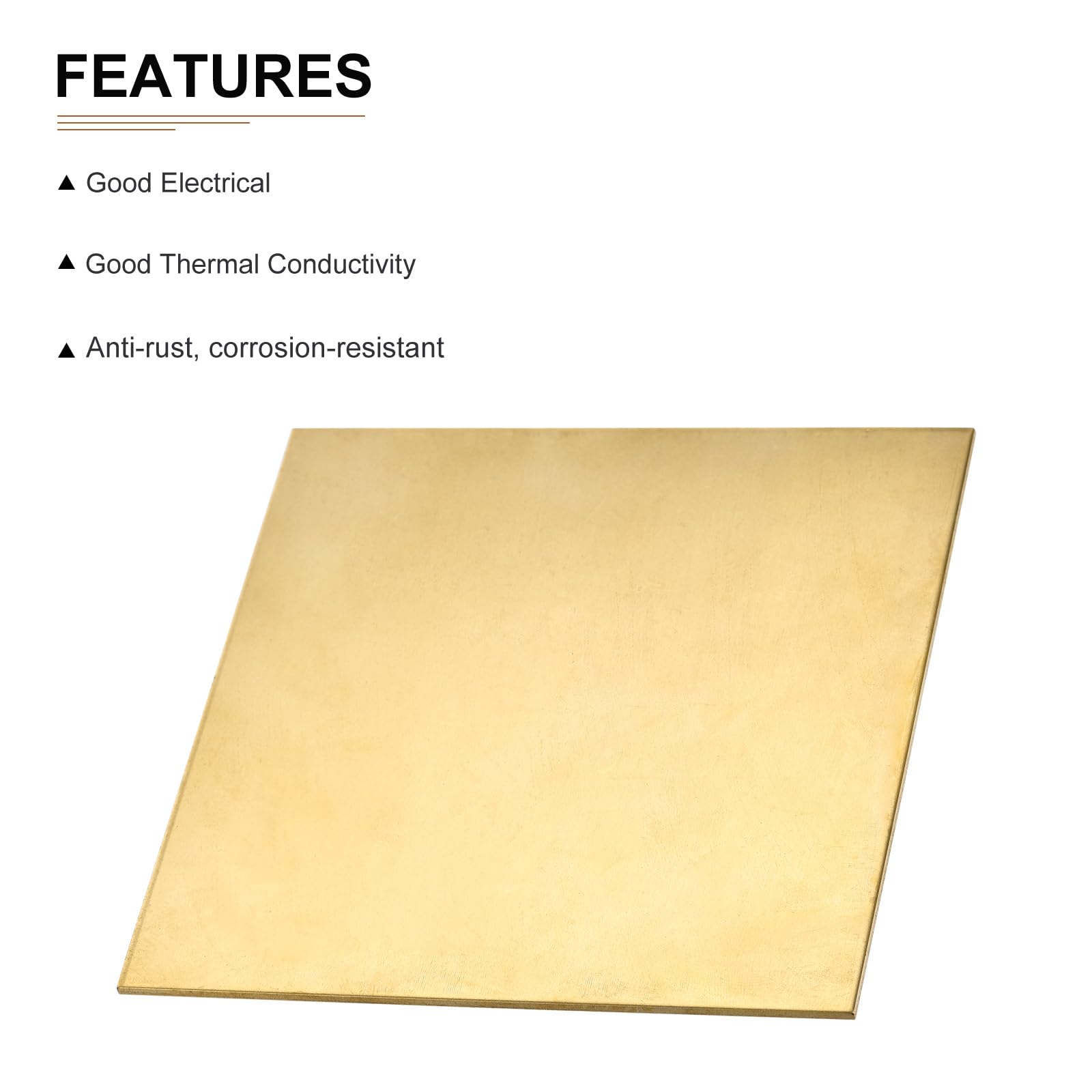 Foglio Di Ottone 150x150x1 Mm - Lastra Per Fai Da Te, Lavorazioni Meccaniche, 1 Pezzo - Foto 10