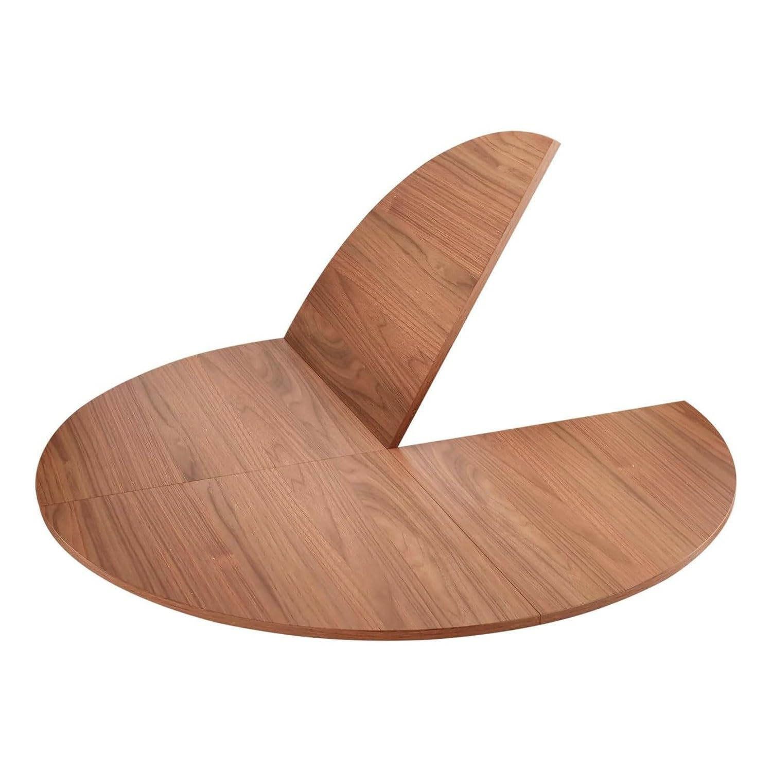 Tavolo rotondo pieghevole portatile in legno bianco, 180 cm, per casa/esterni/bar, senza gambe, ideale per pranzi e raduni in terrazza