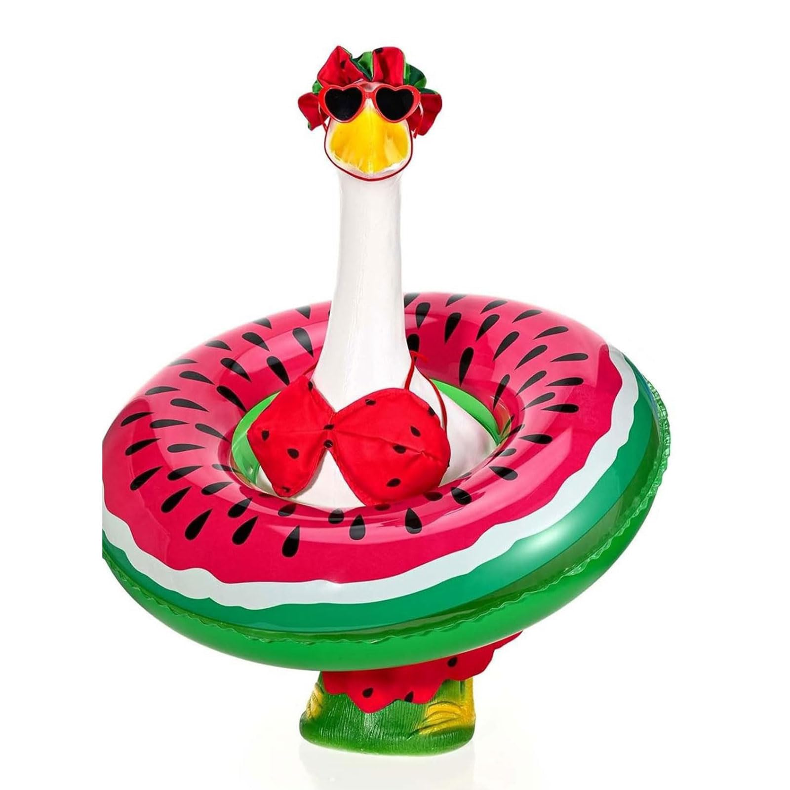 Piceioep Geese Outfit Yard Ornament Lawns Porch Geese Clothing Gooses Outfit Swimwear for Garden Decorating Summers Outdoor Pet Costume