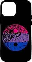 Vista 12 de iPhone 14 Pro Bi Pride Yin Yang Bisexual Bisexualidad Bisexual Orgullo Bisexual Funda LGBTQ