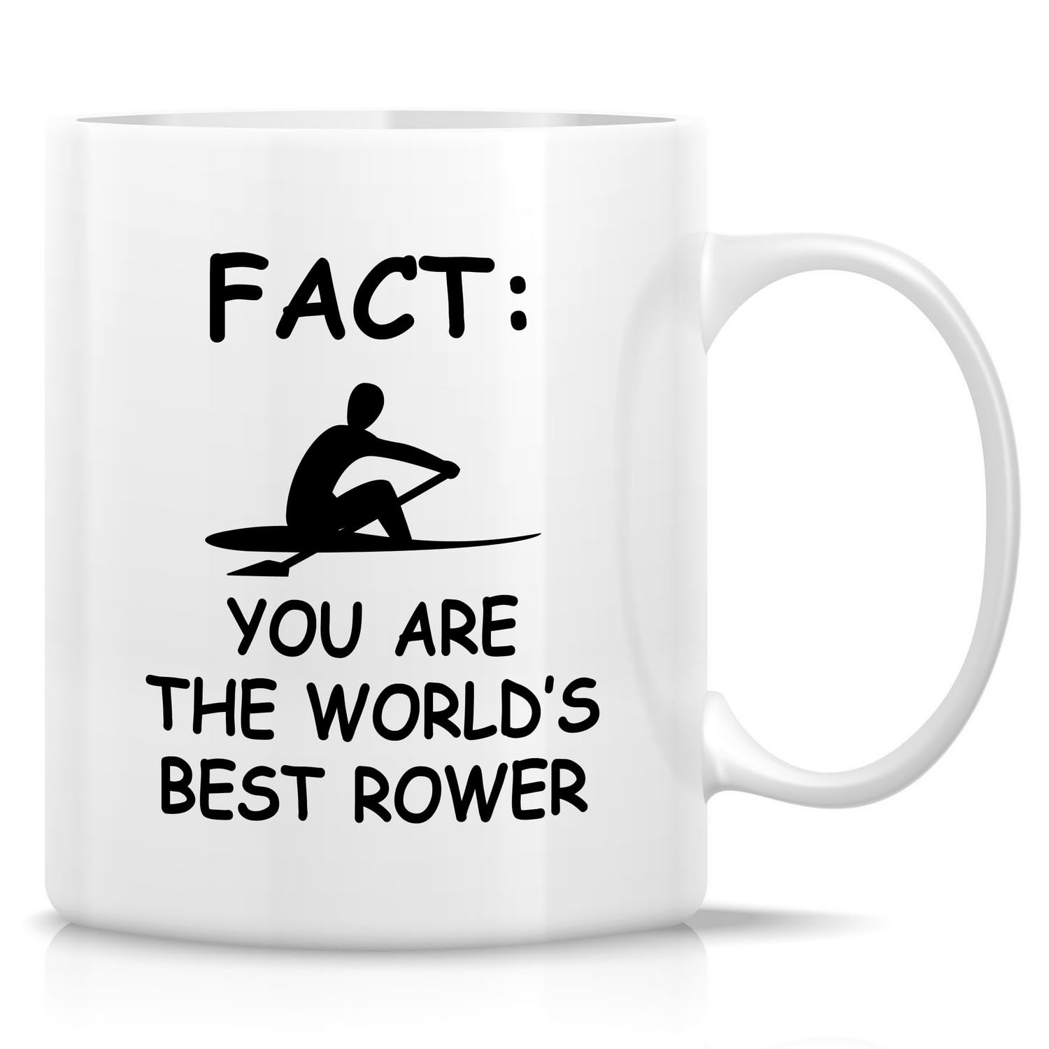 Retreez Funny Mug for Rower - 11 Oz Ceramic Coffee Cups For Rowing Enthusiasts - Sarcastic, Birthday, Holiday, Graduation, Appreciation gift for Rowing Crew Team Members, Rowing Coach and Rowing Fans