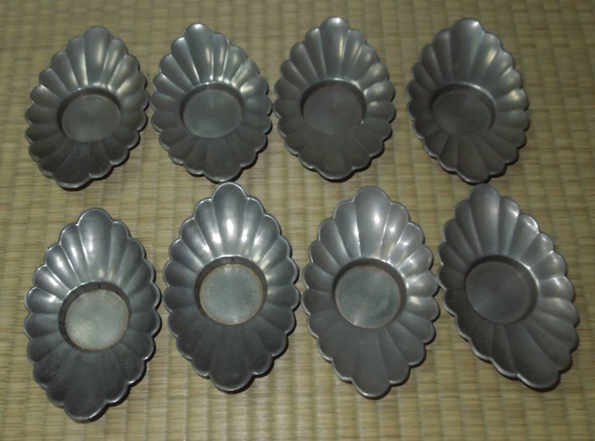 古錫茶托 忠信浄錫5ヶ 錫 茶托 丸形 5枚セット 黒漆加工 [No.35]｜薩摩錫器工芸館