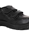 Khadim's 2893346 Stylish Lightweight All-Day Comfort & Breathable Durable School Velcro Strap Shoes for Boys Black gallery image