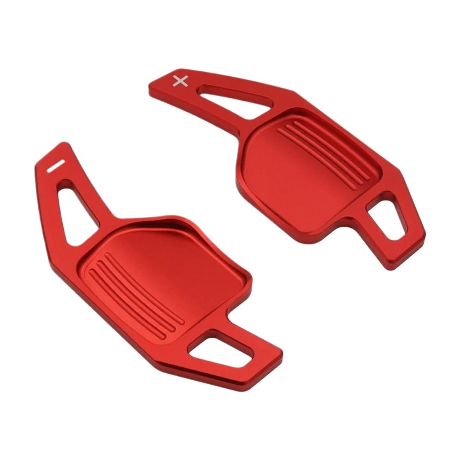 Uieowhn Red For Audi For A4 B8 A3 8P S3 A5 A6 S6 C6 Q5 A8 R8 Tt Tts Mk2 8J Car Interior Shift Paddles Gear Shift Paddle