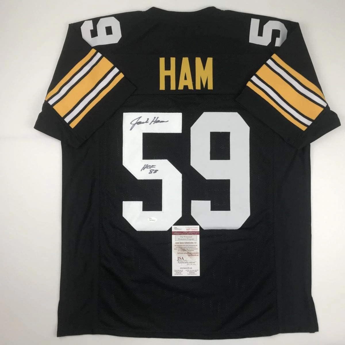 Autographed Jack Ham HOF Jersey with JSA COA