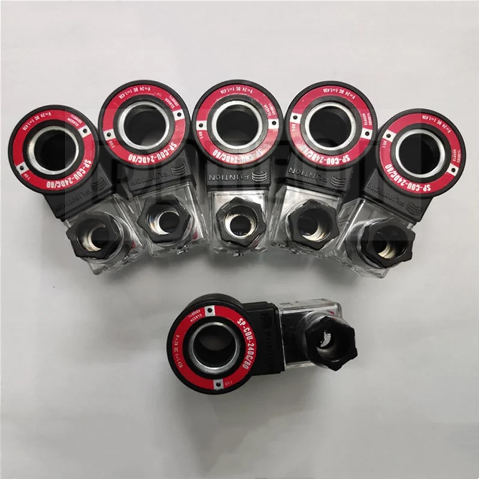 Bobina elettrovalvola Sp-Cou-24dc/80 12dc FUNZIONE Diametro interno 18mm Altezza 39mm (bobina 12V)
