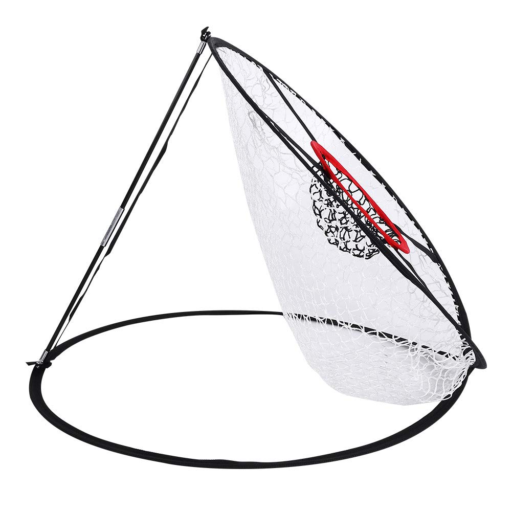 Red de Golf Chipping Entrenamiento Dos Capas Plegable para Interior Exterior Pop-up fácil Montaje