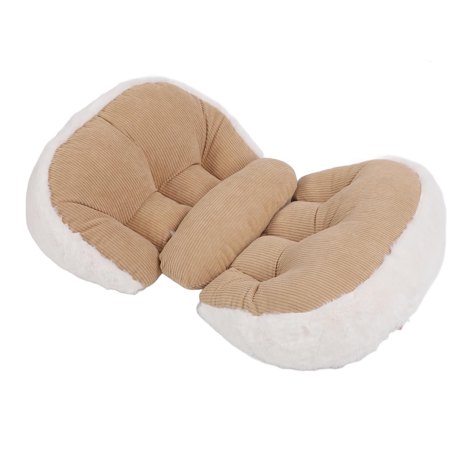 Pregnancy Waist Support Pillow, U Shaped Maternity Pillow Soft for Legs Hips (Deep Khaki)