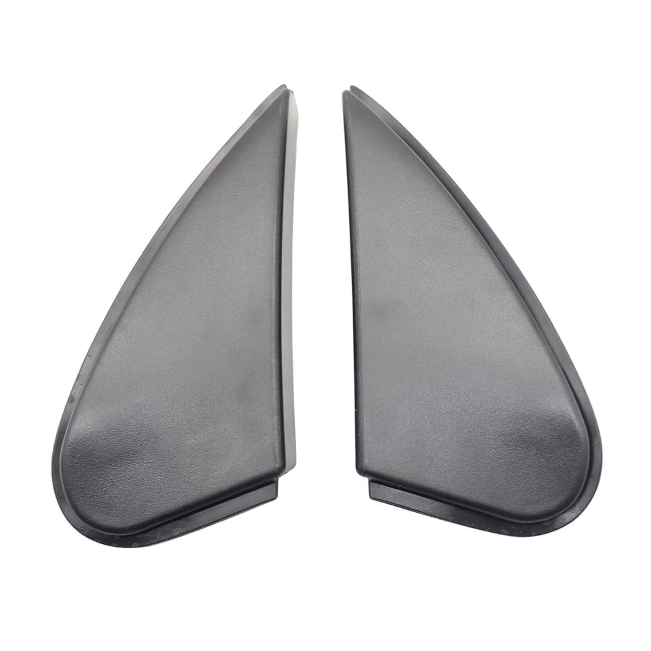 Pair Side Door Wing Mirror Corner Triangle Cover Trim For