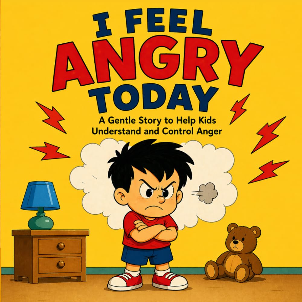 I Feel Angry Today: A Gentle Story to Help Kids Understand and Control Their Anger For Children Ages 3-10