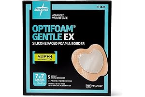 Optifoam Gentle EX Bordered Foam Adhesive Dressing: Ultimate Skin-Friendly Wound Care