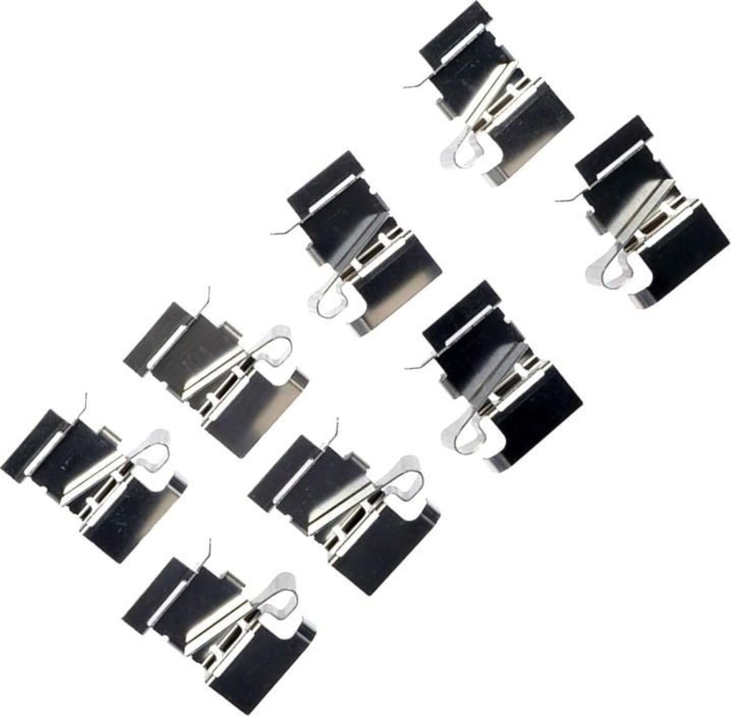 APDTY 172305 Brake Pad Spring Kit; Front Left & Right; Replaces 68212326AA