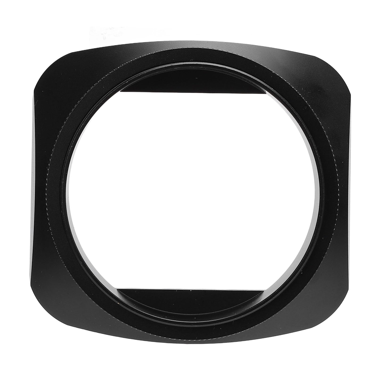 Paraluce quadrato da 62 mm con copriobiettivo, accessorio in lega di alluminio per paraluce, finitura interna opaca antiriflesso, compatibile con obiettivi a filettatura da 62 mm;