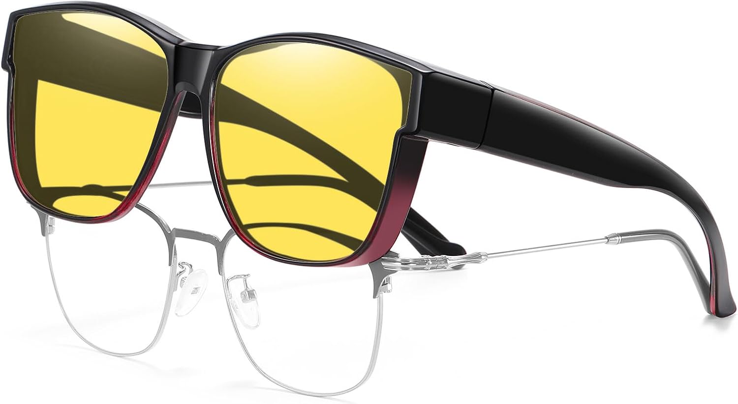 Gafas para conducir visión nocturna unisex miniatura 1