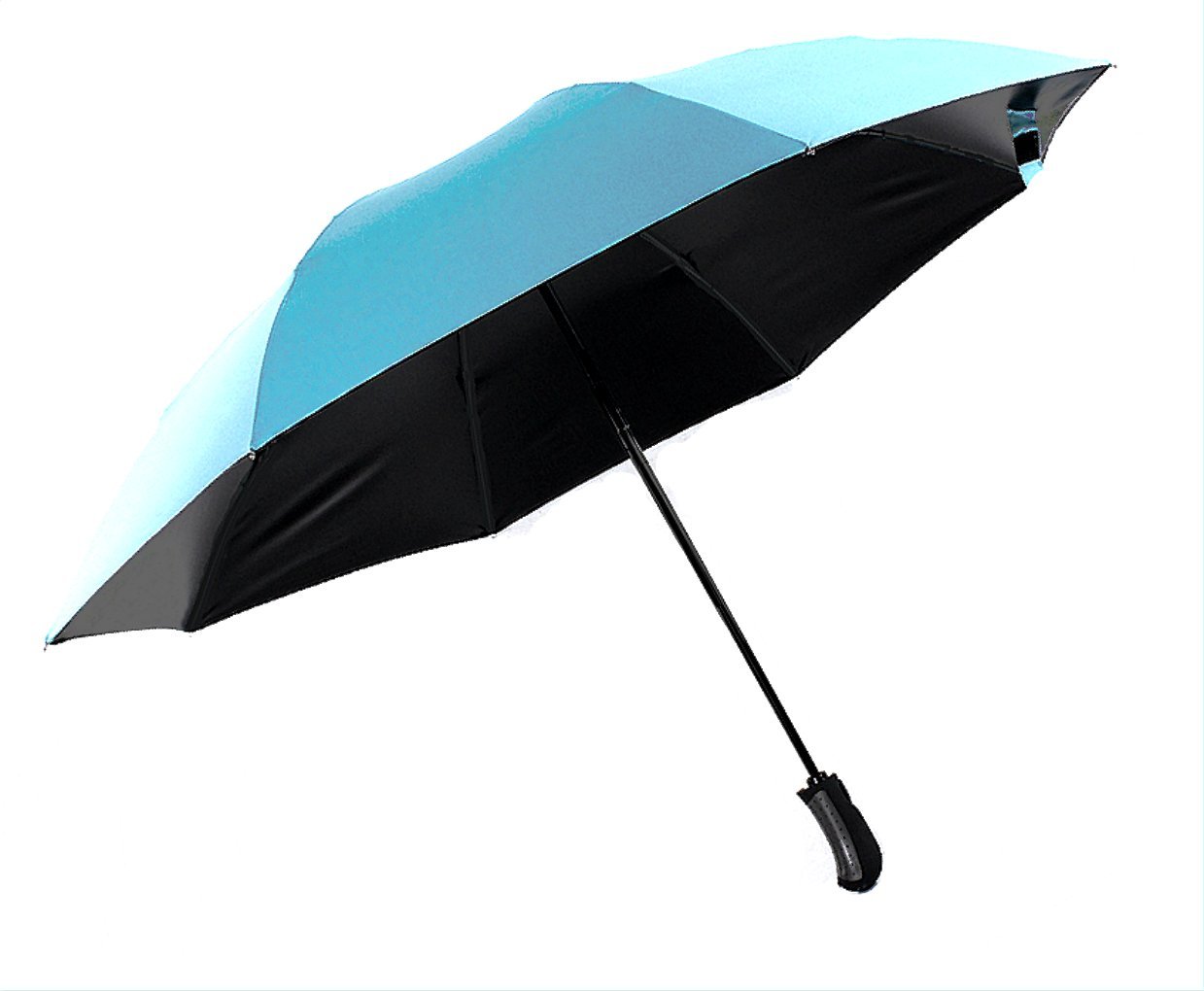 Inverted Umbrella - Compact 100% Windproof and Waterproof (Sky Blue)