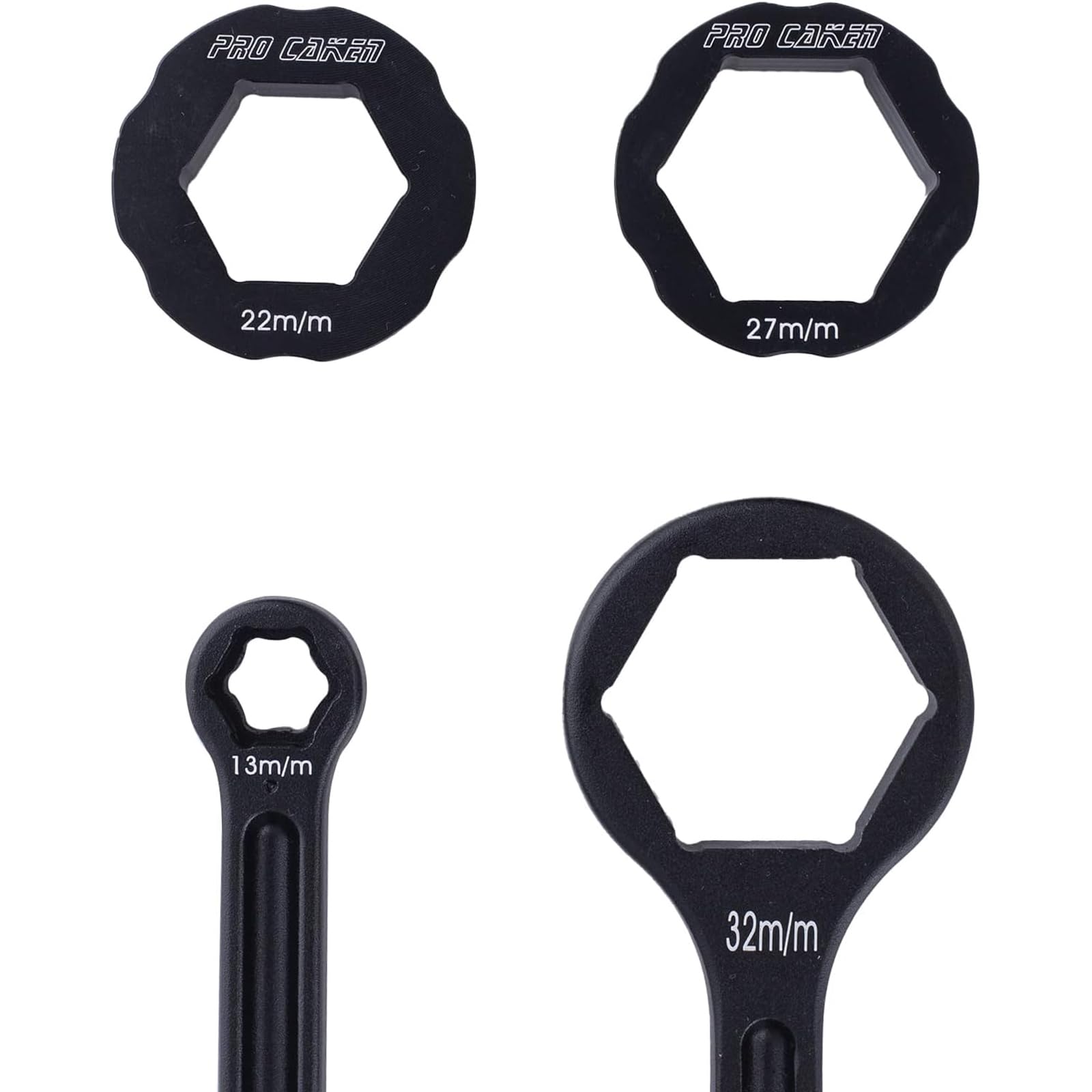 PRO CAKEN 10MM/0.39'' 13MM/0.51'' 22MM/0.87'' 27MM/1.06'' 32MM/1.26''Tire Iro