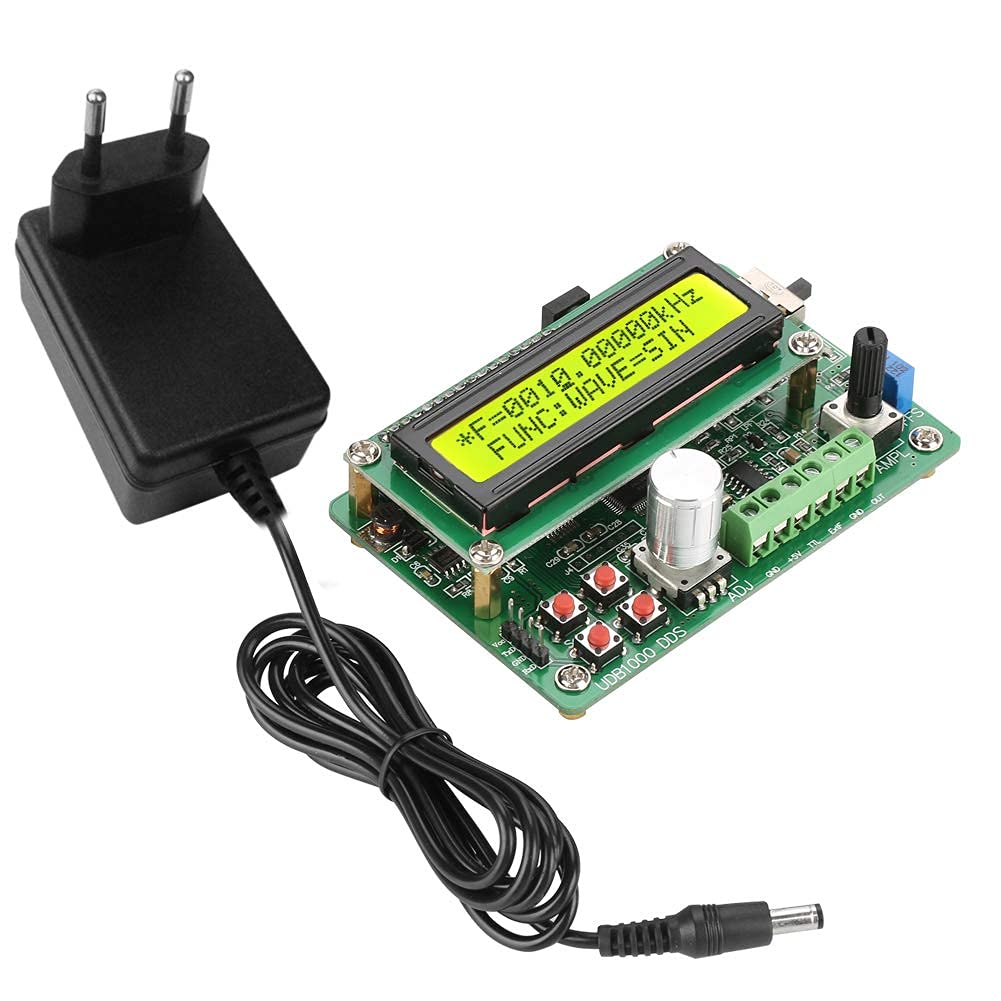 Generador de Señal de Función de Forma de Onda LiebeWH UDB1005S/UDB1008S, Módulo DDS de Generador de Fuente de Señal UAC100-240V(5MHz EU Plug)