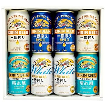 合計38本 お酒まとめ売り　詰め合わせ　ビール　プレモル　ホワイトビール　キリン Amazon.co.jp: 一番搾り キリン ビール350ml×24本[6缶×4