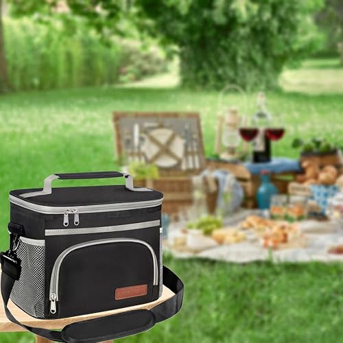 Miniatura 6 de ExtraCharm - Lonchera, hielera o bolsa organizadora unisex para adultos, con aislamiento térmico, reutilizable, para la oficina, pícnic, senderismo