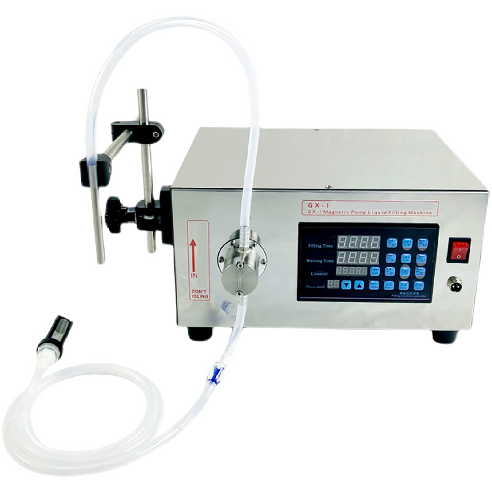 ERoomQ Automatic Bottle Filler,Liquid Filling Machine,Automatic Digital Bottle Filling Filler,Single Heads,for Liquid