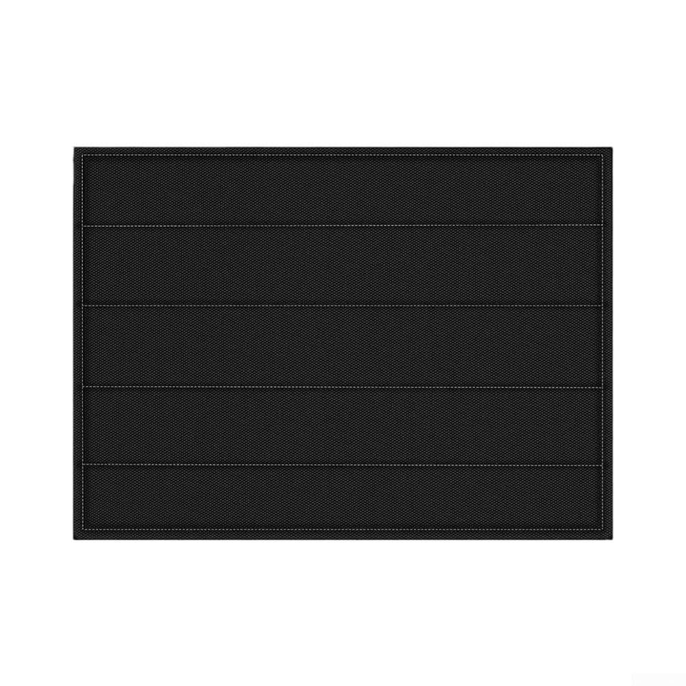 Copertura Magnetica per Camino Isolante: Parascintille in Tessuto Oxford Ignifugo con Schiuma - Blocca Correnti d'Aria e per calore - Design Nero Discreto 62x96 cm(45×34inch)