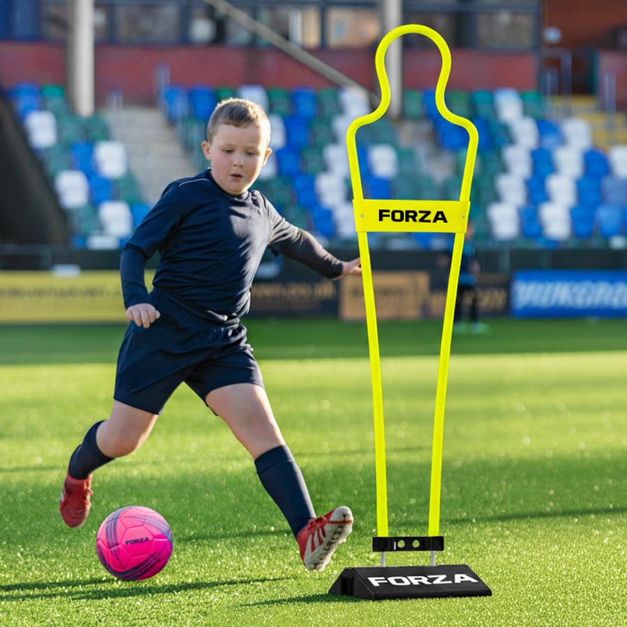 FORZA Bases de maniquí de fútbol | Equipo de entrenamiento resistente para práctica de tiro libre y ejercicios de pase