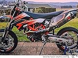 KTM 690 SMC SMC/R Enduro (08 – 17) | Factory decoración decals Kit pegatinas Graphics