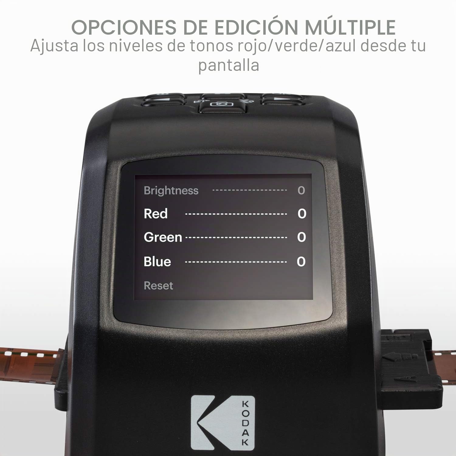 Kodak Mini escáner Digital de películas y Diapositivas Negro
