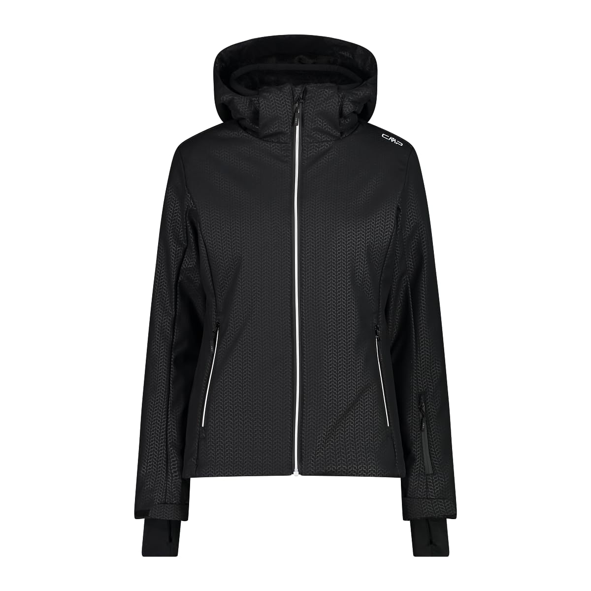 CMP Giacca Donna Cappuccio Zip Giacca da Sci Donna