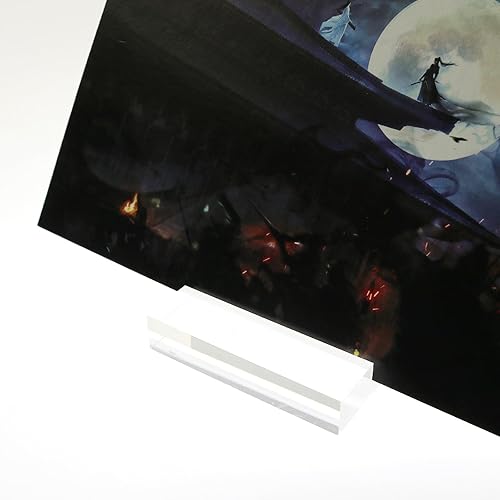 Miniatura 6 de 6 Uds. 1.969x1.181x0.394 in acrílico titular de la tarjeta de nombre titular de la tabla clara titulares de la muestra de la boda soporte soporte