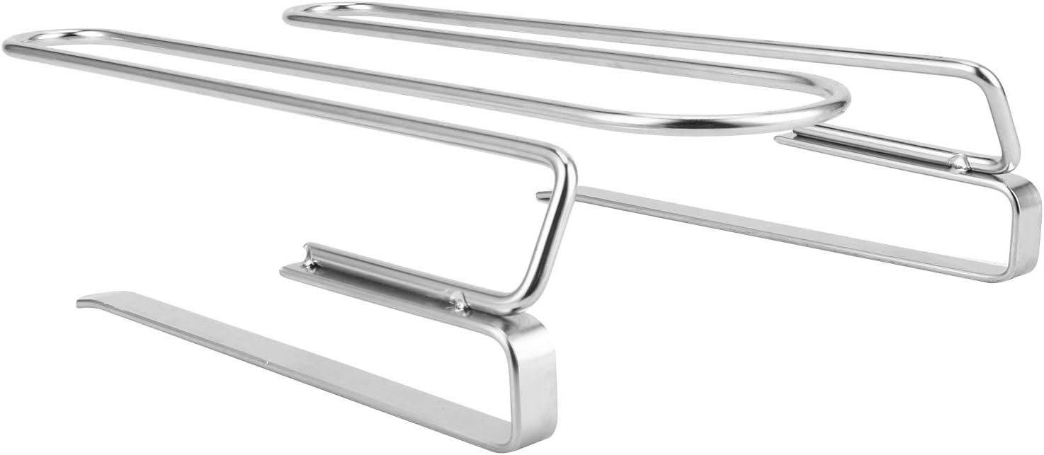 Under Cabinet Wine Glass Rack | Stainless Steel, V Shaped Port Design, Punch Free, Non Slip, Mounted Hanging, Stemware Holder, Organizer, Kitchen and Bar