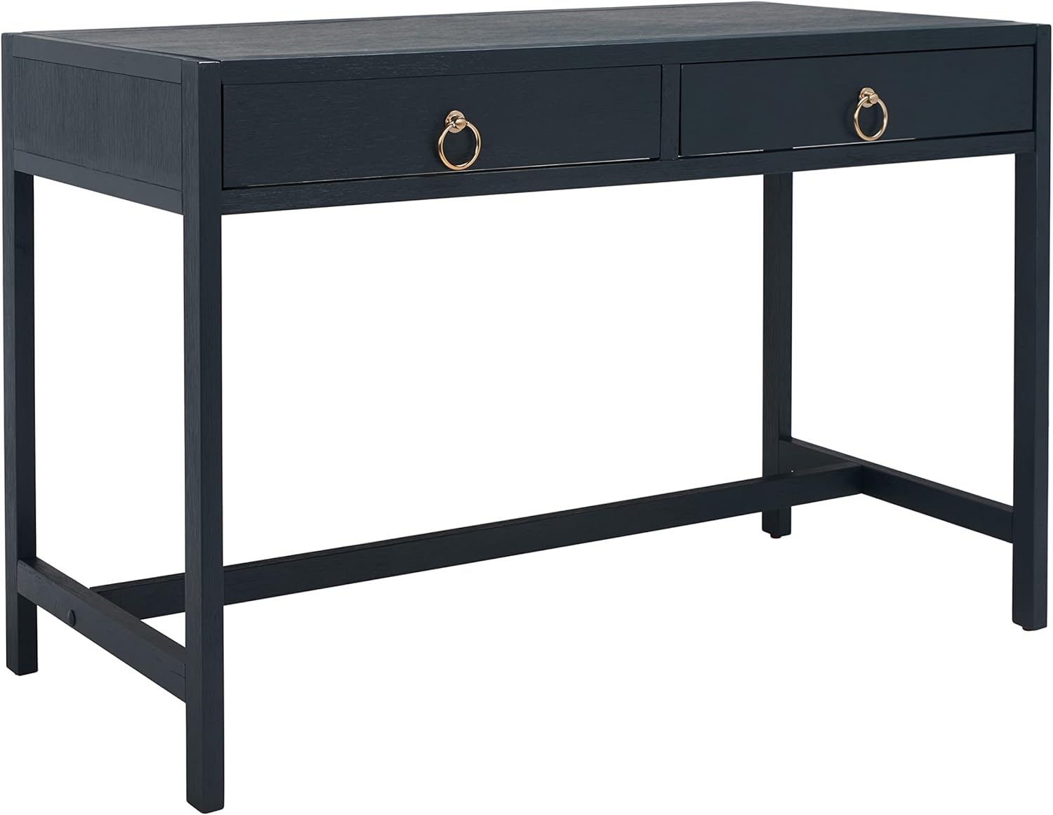SAFAVIEH Home Collection Esther Navy 2-Drawer Desk